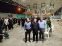 بازدید معاون آموزشی دانشگاه جامع علمی کاربردی کشور از موکب دانشگاه در شهر ایلام
